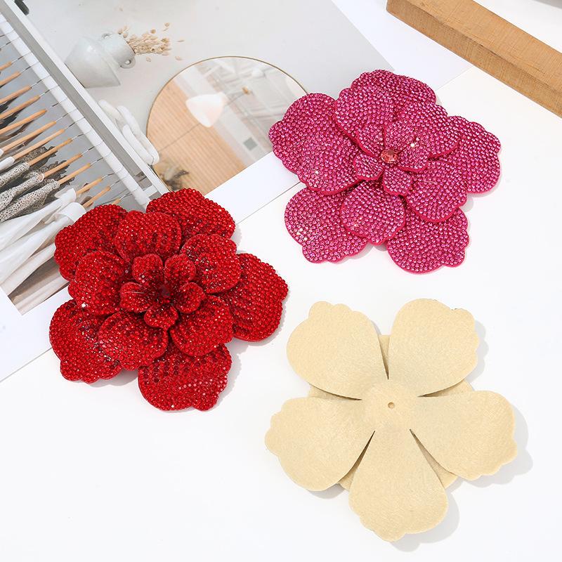 Embellish Craft - 1 adet Üç Boyutlu Kamelya Yapay