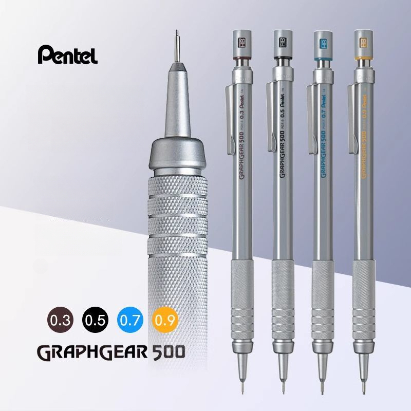 Pentel Pen Energel - 1 adet Pentel Graphgear 500 Çizim