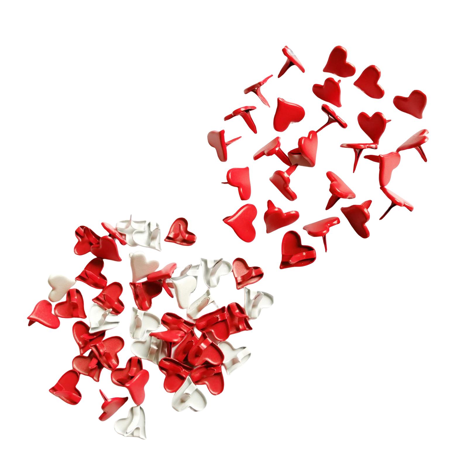 Embellishments For Scrapbooking - 200 Adet Metal Kağıt Bağlantı Elemanı,