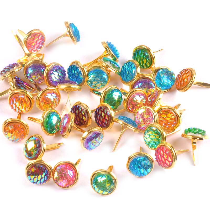 13x13mm 20 adet Mix Squama des - Embellishments For Scrapbooking incelemesi ve fiyatı