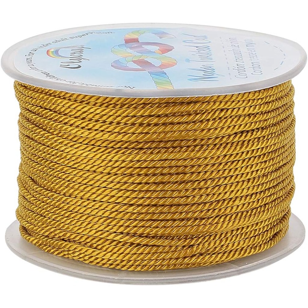 55 metre 1mm bükülmüş saten na - Cord Trim Twisted incelemesi ve fiyatı