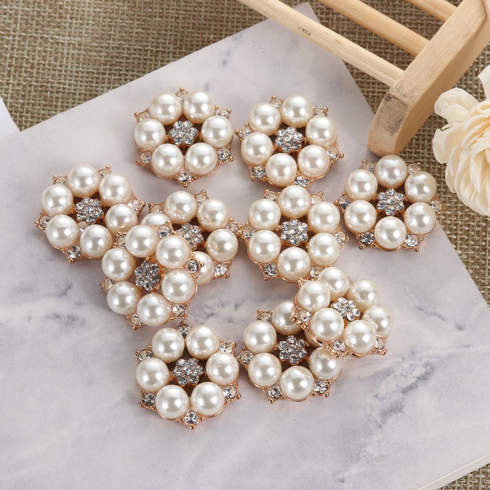 Güzel inci su elmas toka çiçek - Embellishments For Scrapbooking incelemesi ve fiyatı