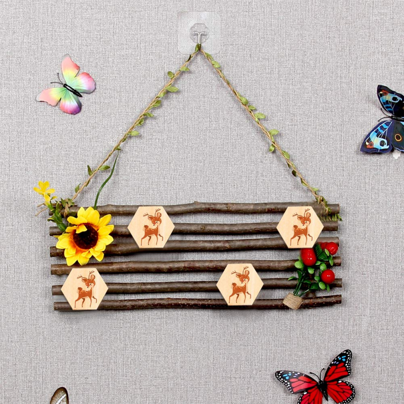5cm Ahşap Altıgen Boş Dilimler - Embellish Craft incelemesi ve fiyatı