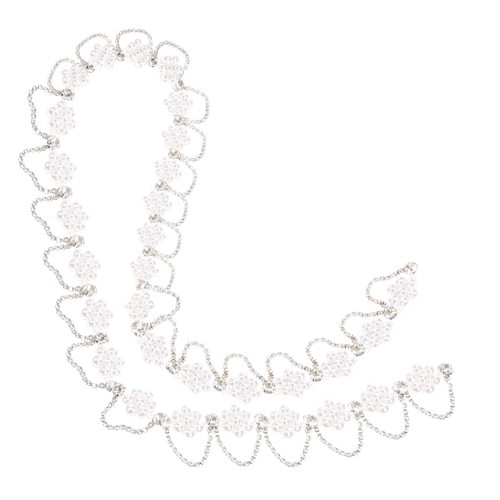 DIY Giysi, Saç Bandı, Elbise,  - Pearl Trim Chain incelemesi ve fiyatı