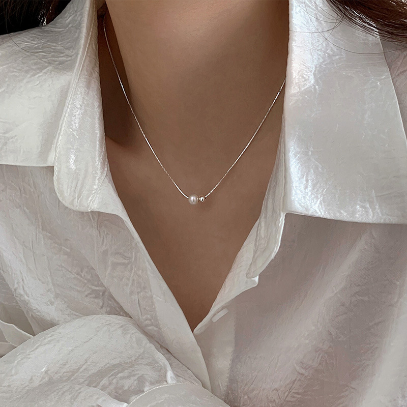 Noel Hediyesi 925 Ayar Gümüş Z - Pearl Trim Chain incelemesi ve fiyatı