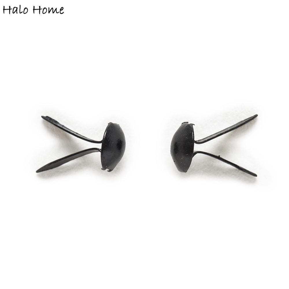 500 Adet Siyah Yuvarlak Sütyen - Embellishments For Scrapbooking incelemesi ve fiyatı