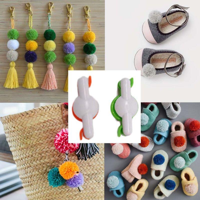 D8KF 2 adet Ponpon Pom-Pom Mak - Pom Pom Maker Tool incelemesi ve fiyatı