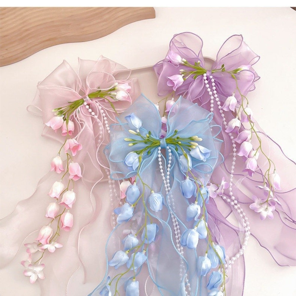 Şık Tatlı Peri Çiçekli Saç Tok - Tassel Fringe Trim incelemesi ve fiyatı