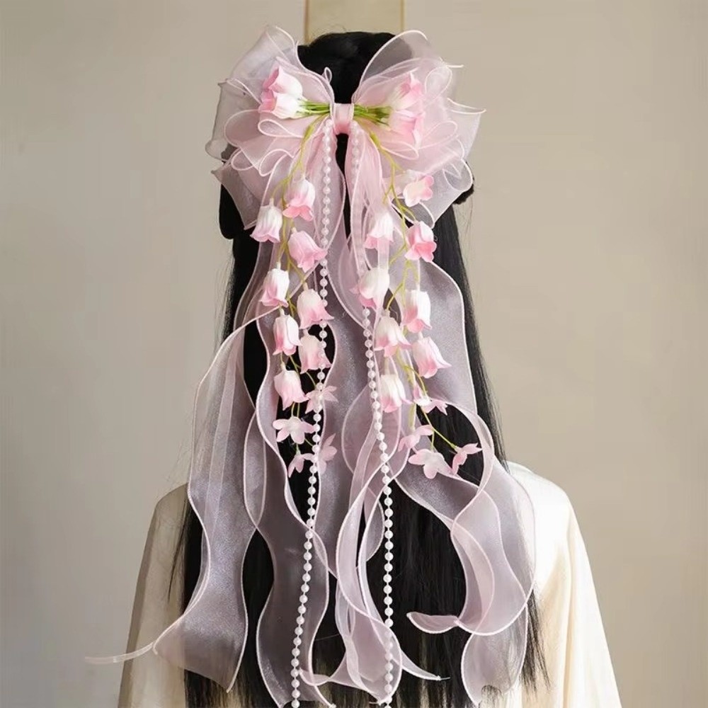 Şık Tatlı Peri Çiçekli Saç Tok - Tassel Fringe Trim incelemesi ve fiyatı