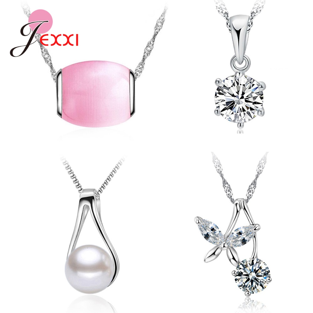 4 adet/grup 925 Ayar Gümüş Tak - Pearl Trim Chain incelemesi ve fiyatı